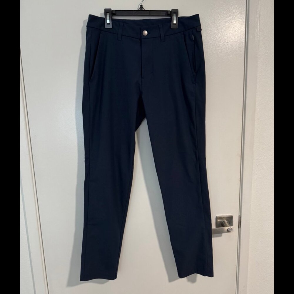 Lululemon Commission Slim-Fit Pants Warpstreme - True Navy, 30W
